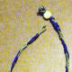 13. The slip knot can be adjusted to fit over the bead and then pulled tightly against the bead for secure closure.