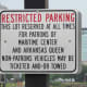 Parking is restricted. There are so many activities and things to do, sometimes parking becomes a creative endevor