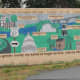 Interesting and informative Mural of highlights of the twin cities of Little Rock & North Little Rock ARkansas