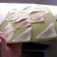 Put the board flat in the freezer for about 30 minutes or overnight.