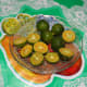 Calamansi (citrus) fruits. Only use 4 pieces. There are 8 pieces here because I used some for the other recipe that I was making.