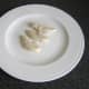 Chicken breast strips are left to cool