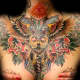 Traditional chest piece.