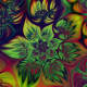 Fractal Flower Flames