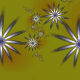 Abstract Daisies
