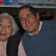 Mom and big brother Mike on her 95th birthday