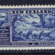 This stamp from New Zealand is an example of good centering of the stamp's image.