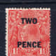 Another off-center stamp, this one from Australia.