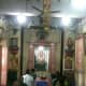 The interiors of the modest temple where we enjoyed a wonderful bhajan session.