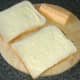 Buttered bread and cheese for toastie