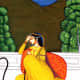 The woman waiting for her lover