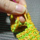 Tie the two slip knots together to secure into place.