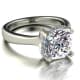 Cushion Cut Diamond Ring