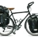 An expedition touring bike by EKLM fully loaded