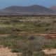 The scenery of northern Fuerteventura, where low hills give way to flat and scrubby plains of the kind illusttrated here