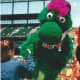 Mascots at Camden Yards.