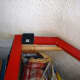 Platform and brace fixed in place, and speaker placed into its new location