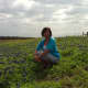 Me in a field of bluebonnets along highway 287 south almost to Corsicana