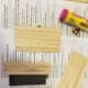 Magnets with adhesive backs are easy to use for this project.