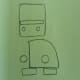 Draw a rectangle for his brow (you can draw two rectangles if you don't want to give him a unibrow like I did).