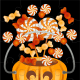 Halloween crafts: make your own pumpkin and candy jigsaw puzzle
