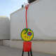 Miró sculpture at the Miró Foundation in Barcelona