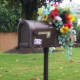 A definite mailbox DON'T - no ugly fake flower bouquets and see how cheap those stick-on numbers look?