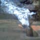 Gawking at very hot water spout of Nag-aso Boiling Lake(IAA)