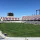 Off-season shot of empty Amon G. Carter Stadium