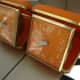 Orange Travel Clocks. How perfect!