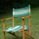 1940's style wood and canvas camp chairs are comfortable, collapsible and stylish. Update it with Sunbrella fabric in your color palette