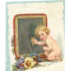 New Year Cards: Baby New Year wipes the slate clean