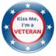 Veterans Day clip art "Kiss me, I'm a Veteran"