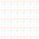 Faded small hearts and &quot;Happy Birthday&quot; scrapbook paper design -- white background