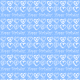 Small hearts and "Happy Birthday" scrapbook paper design -- blue background