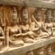 Hand Carved Apsara Srey in the Temples at Angkor Wat Cambodia Srok Khmer
