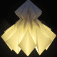 Origami lamp by Jaycie Y on Etsy