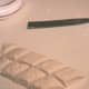 Roll out and cut dumplings. I like Rhombus shapes.
