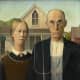 Painter Grant Wood's American Gothic came into the public domain on January 1, 2013.