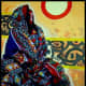 The Sana'ani Sitarah with its other accessories in arts in Yemen - Artist Aaminah Al-Nusairi