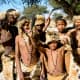 Xhosa boys wearing traditional clothes