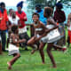 Modern Xhosa children attending a traditional function