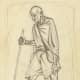 Bapu (Mahatma Gandhi) Pencil Sketch