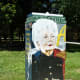 Mini Mural features Ann Richards by artist Tra Slaughter