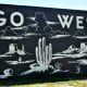Go West Wall