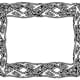 Celtic Frame Border Clip Art, public domain clip art by angelo gemmi