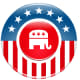 Election clip art: Republican elephant
