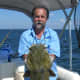 Gone Fishin Club Member Gary with a nice flathead catfish.