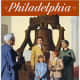 Philadelphia vintage travel poster -- Pennsylvania Railroad