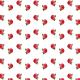 Free red chrysanthemum vintage flower scrapbook paper -- intermittent